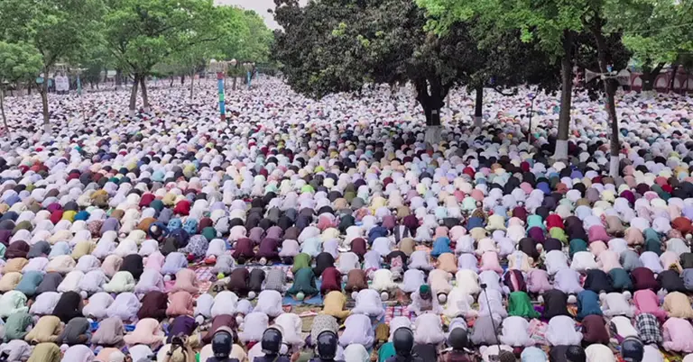 পালিত হয়েছে ঈদুল ফিতর